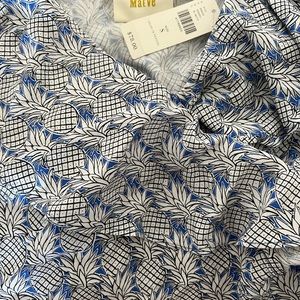 Anthropologie pineapple shirt! NWT.